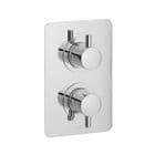Vado Celsius 3Outlet Thermostatic Shower Valve Chrome CEL-148D/3/SQ-C/P