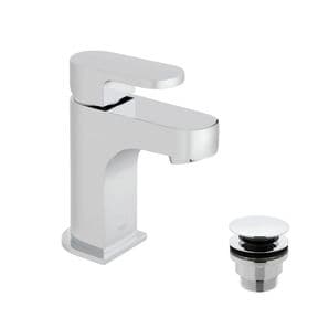 Vado Life Single Lever Cloakroom Mixer Tap With Waste Chrome LIF-100M/CC-C/P