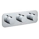 Vado Tablet Altitude 2 Outlet Thermostatic Shower Valve  Polished Chrome TAB-128/2-H-ALT-C/P