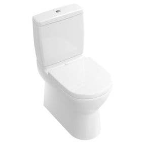 Villeroy & Boch O.Novo CC Pan Cistern Soft Close Seat SET - 56581001+57886101+9M38S101