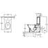 Villeroy & Boch O.Novo CC Pan Cistern Soft Close Seat SET - 56581001+5788S101+9M38S101
