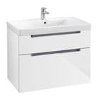 Villeroy & Boch Subway 2.0 800mm Bathroom Furniture  & Basin SET Gloss White A91400DH/71758001