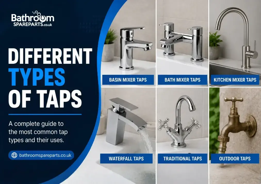 What are the different types of taps?