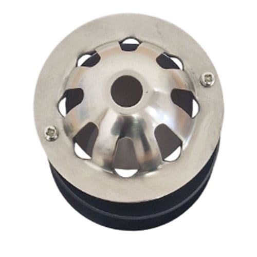 1 1/2" Urinal Waste Chrome Brass Body with Stainless Steel Dome BW244