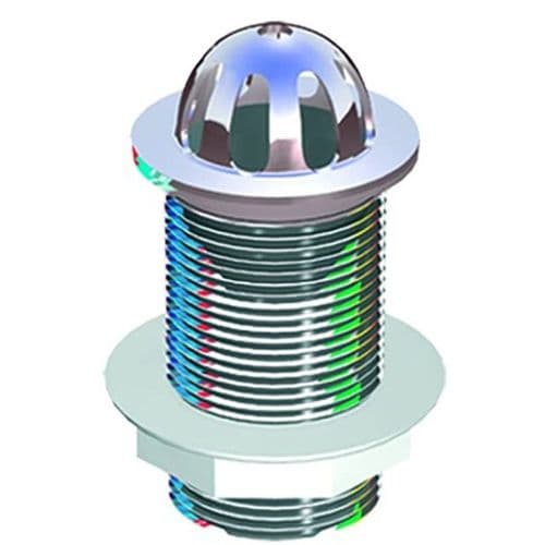 1 1/4" Urinal Waste Chrome Brass Body with Stainless Steel Dome BW243