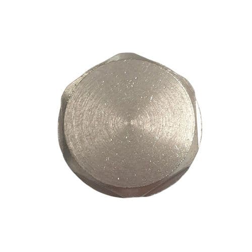 1/2" Radiator Towel Rail Plug Chrome RAD060