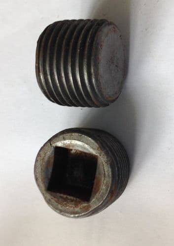 1/2" Radiator Towel Rail Plug Mild Steel EB2006