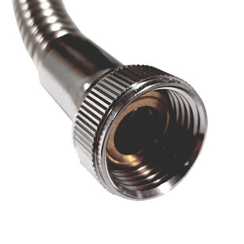 1.5m Chrome on Metal Shower Hose Large Bore CBI