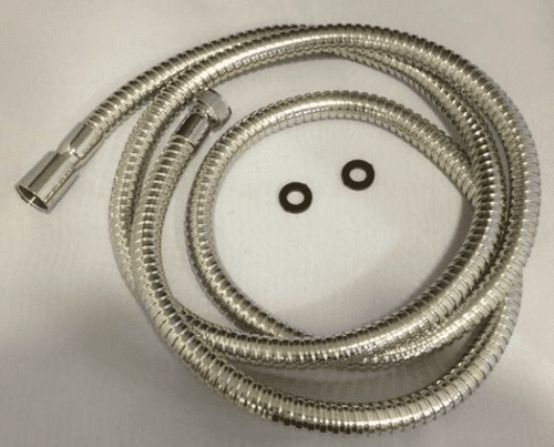 1.75m Chrome on Metal Shower Hose Large Bore CBJ