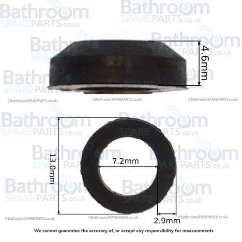 13mm Grommet Rubber Washer WAS505
