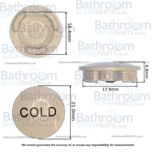 21mm Cold Push In Plastic Indice EBCH003