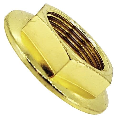 3/4" BSP Thread Brass Flanged Back Nut EBBACK010