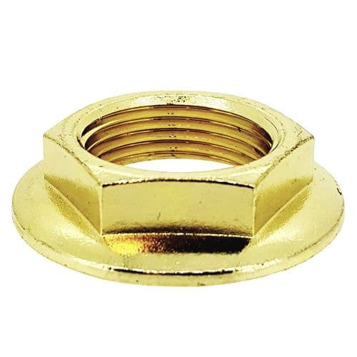 3/4" BSP Thread Brass Flanged Back Nut EBBACK010