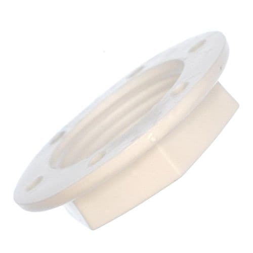 3/4" BSP Thread Plastic Flanged Back Nut N02075AA