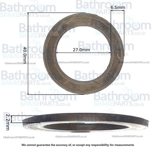 3/4" Pillar Tap Washer, Rubber L01075-R