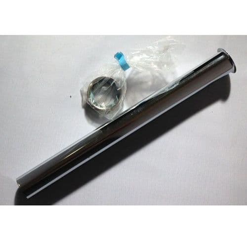 30 x 300mm Chrome Trap extension Pipe and Nut EB2150