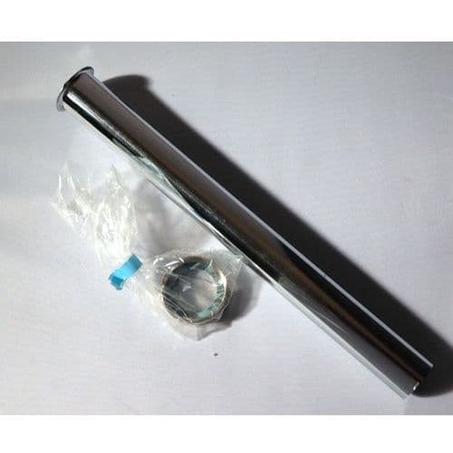 30 x 300mm Chrome Trap extension Pipe and Nut EB2150
