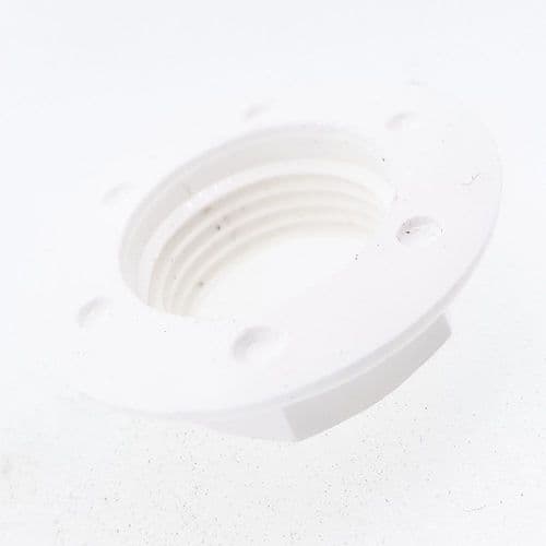 50 x 1/2" BSP Thread Plastic Flanged Back Nut EBBACK02050