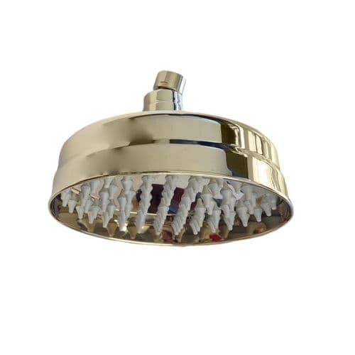 6" Gold Traditional Apron Rose APRON6G