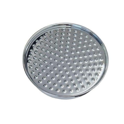 8" Chrome Traditional Apron Rose APRON8C