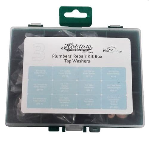 83 Piece Plumbers Repair Kit Tap Washers W107