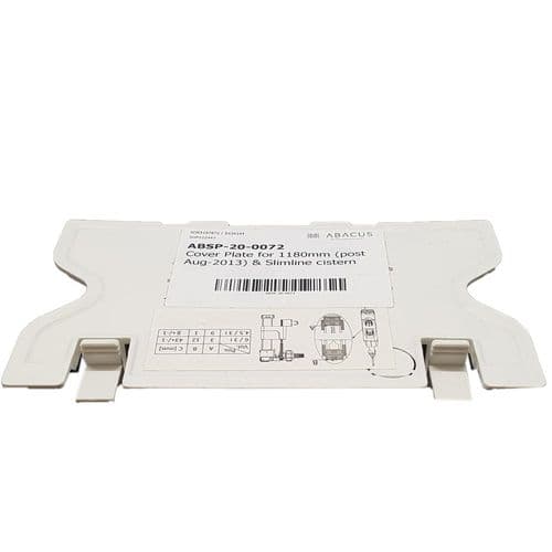 Abacus Cover Plate For 1180mm (From Aug2013) & Slimline Cistern ABSP-20-0072
