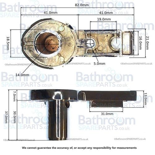 Abacus E-Series Bath Screen Mount ABSP-30-0002