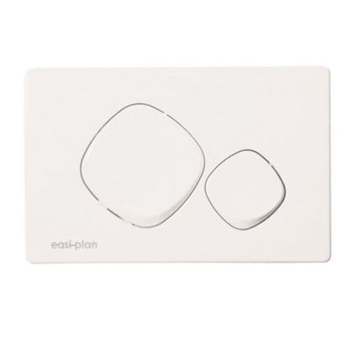 Abacus Easi-Plan Mode Flush Plate White For All WC Frames EPPR-15-05WH