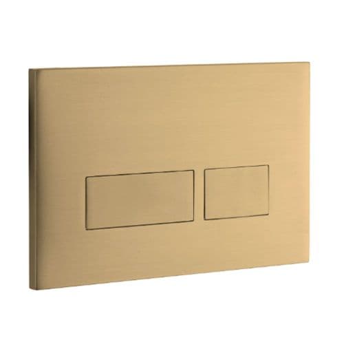 Abacus Easi-Plan Trend 2 Flush Plate Brass EPPR-30-05BR