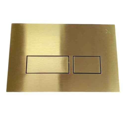 Abacus Easi-Plan Trend 2 Flush Plate Brass EPPR-30-05BR