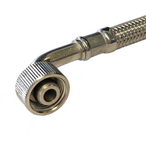 Abacus Easiplan Fill Hose 3/8" Straight To 1/2" Angled For 1/2" Fill Valve Inflow ABSP-20-0048