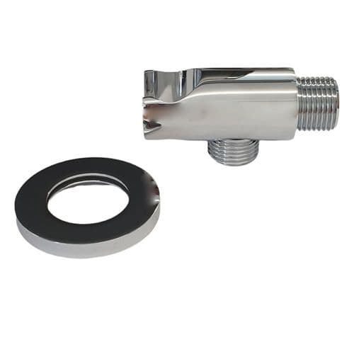 Abacus Emotion Round Wall Outlet & Holder Chrome TBTS-412-5802