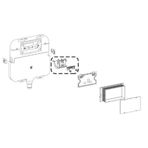 Abacus Gearing Bracket For Slimline Cistern ABSP-20-0096