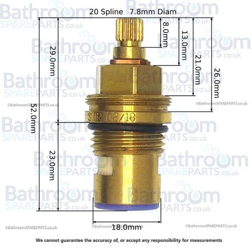 Abode ASCDV0001 8/20 Valves Pr 123ASCDV0001