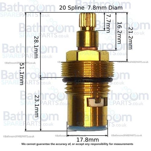 Adora Clockwise Close Cold Cartridge MB4013-01