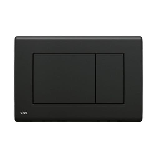 Alca Plast Basic 2 Flush Plate Matt Black M278