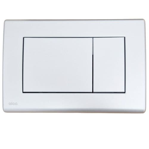 Alca Plast Basic 2 Flush Plate Matt Chrome M272