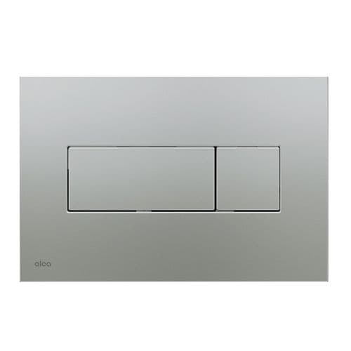 Alca Plast Basic 3 Flush Plate Matt Chrome M372