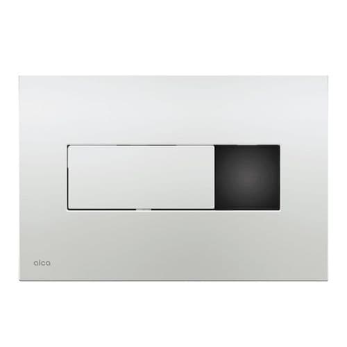 Alca Plast Basic 3 Sensor Flush Plate Polished Chrome M371S