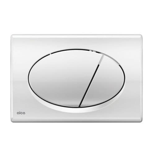 Alca Plast Basic 7 Dual Flush Button Chrome M71