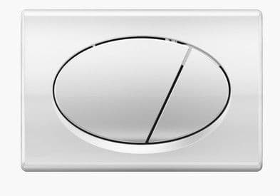 Alca Plast Floor Standing Concealed WC tank Basic model inc chrome Flush Plate A112M71