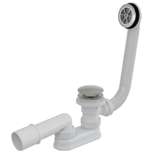 Alca Plast Shower Waste & Trap Click/Clack 50mm DN40/50 Polished Chrome A503KM