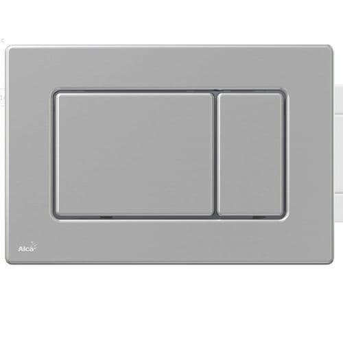 Alca Plast Square Dual Flush Anti Vandal Flush Plate Metal M279