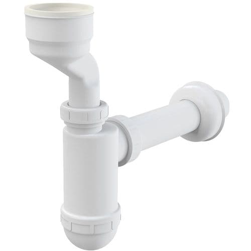 Alca Plast Urinal Trap DN40 With Ø55mm Gasket Plastic A45A