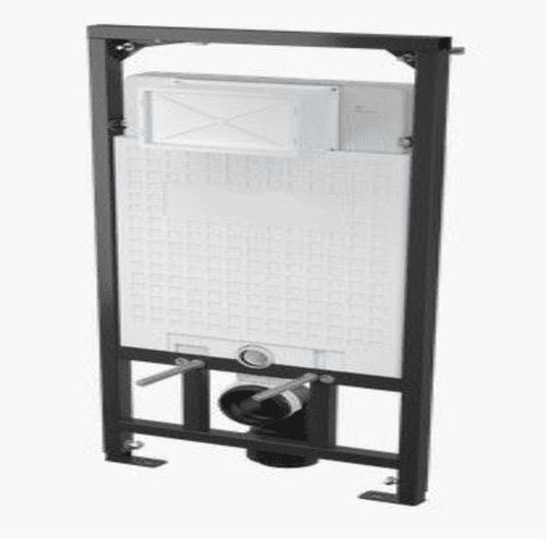 Alca Plast Wall Mounted Wc Frame 1.12M installation system inc Flush Plate A101/120M371