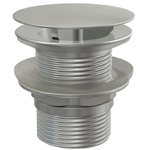 Alca Plast Wash-Basin Waste G 5/4" Lowered Without Overflow Polished Chrome A396SN