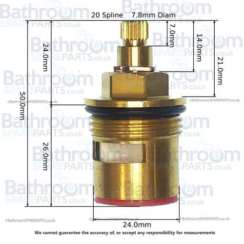 Alfred Victoria Anti-Clockwise Close Cartridge 9CH-F03/F04