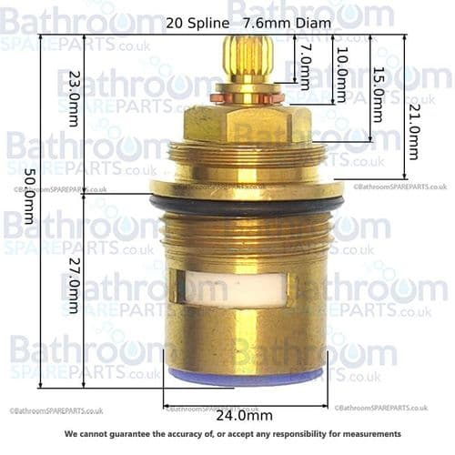 Alfred Victoria Clockwise Close Cartridge 9CC-F01/I01