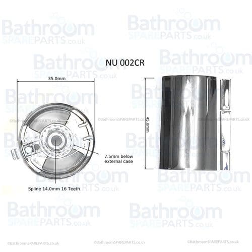 Alpi Replacement On/Off Handle NU002CR