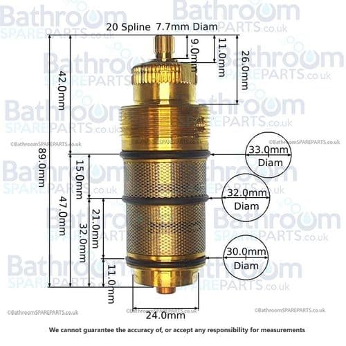 Alpi Thermostatic Cartridge CR107C